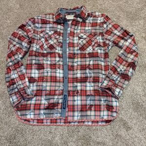 Robert Graham tartan plaid long sleeve XL